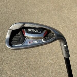Ping G20 Utility Wedge UW White Dot Regular Flex Graphite Men's RH 37 Inches